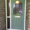 Chartwell green front entrance with side frame.